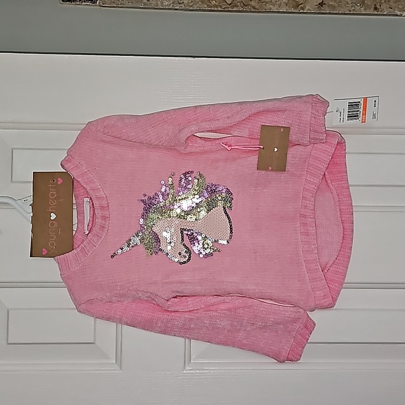 Pink Unicorn Sweater - Picture 2 of 7